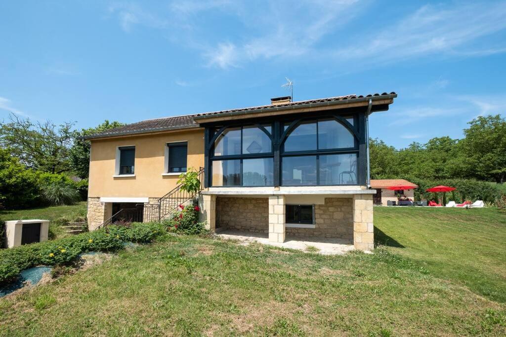 Combe Jolie Clim, Piscine & Jacuzzi Villa Saint-Vincent-de-Cosse Kültér fotó